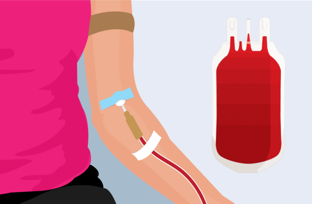 مستشفى الكويت يدشن حملة للتبرع بالدم