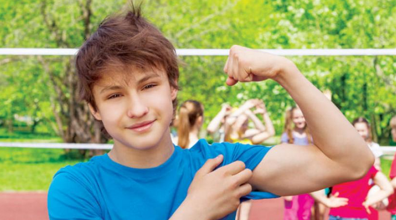 العضلات المفتولة وصحة المراهقين