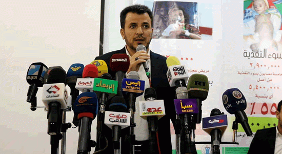 وزير الصحة: أطفال اليمن يتعرضون لإبادة جماعية