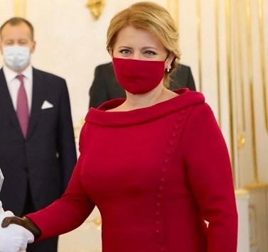 رئيسة سلوفاكيا تدخل في عزل منزلي بسبب فيروس كورونا