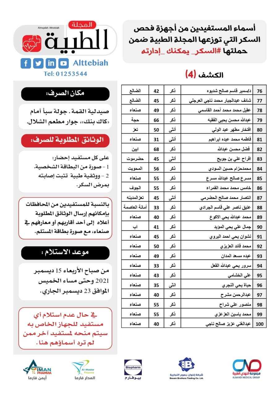 4 - المجلة الطبية