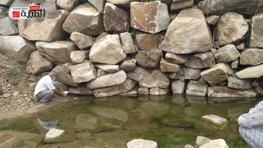  بالبرنامج أثناء عملية التقصي الحشري للبعوض الناقل - المجلة الطبية