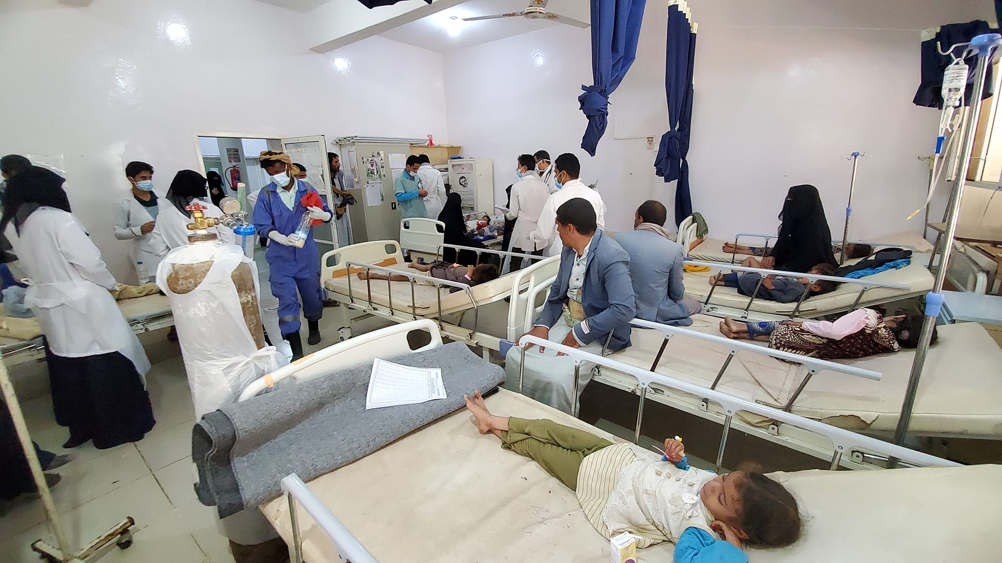 تقرير يكشف ارتفاع إصابات ووفيات الحصبة في اليمن