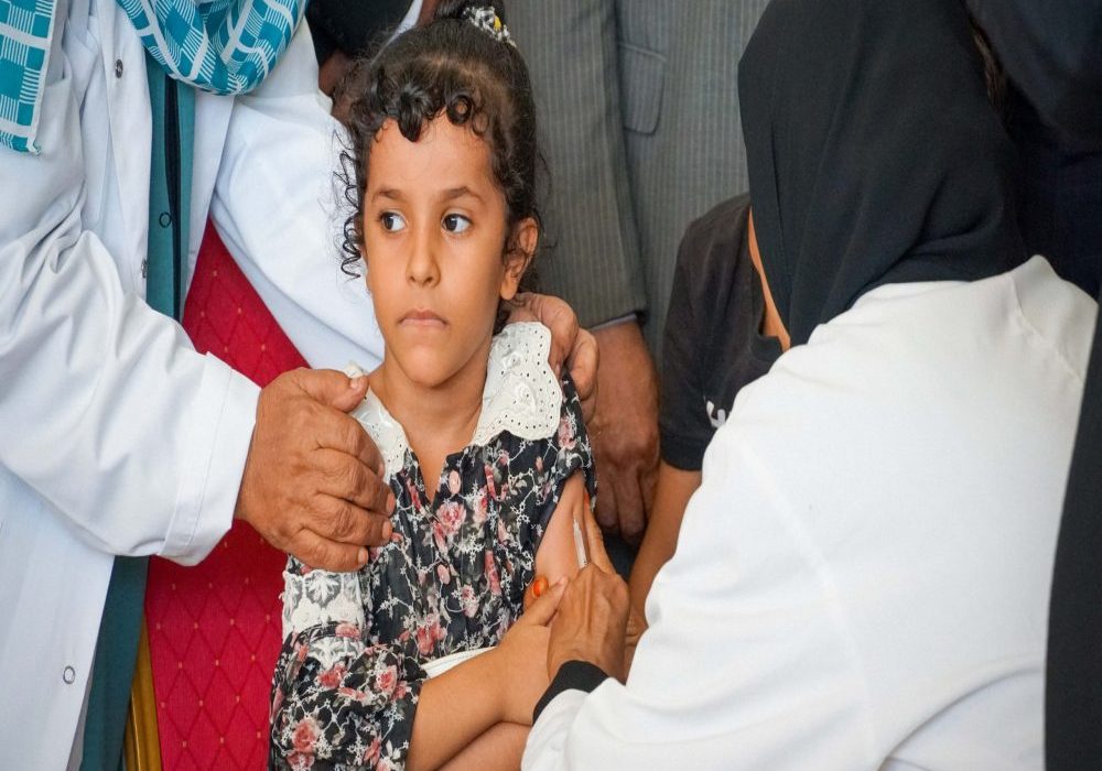 عدن تدشن حملة لتحصين أكثر من مليون طفل ضد الحصبة
