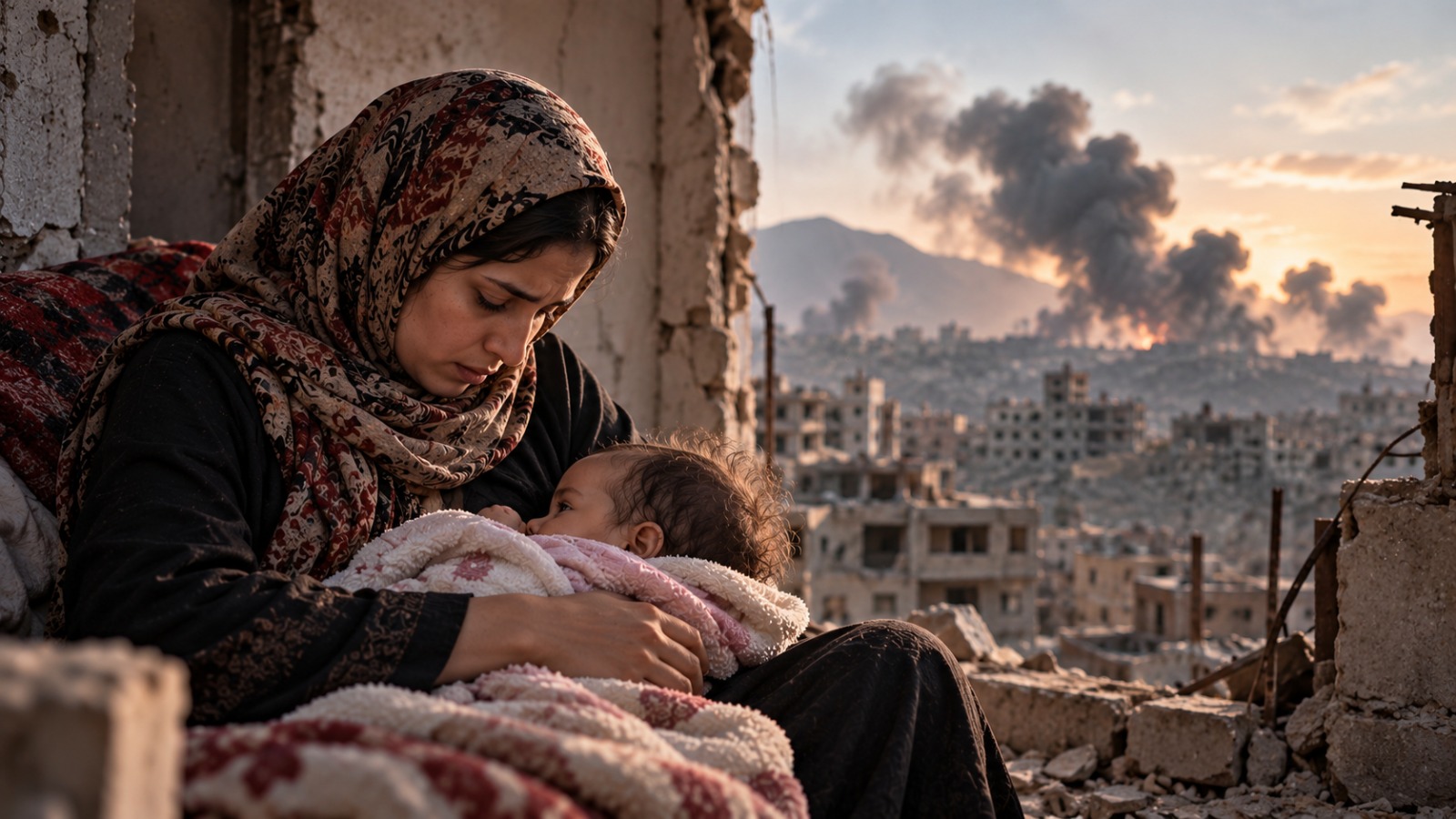 الرضاعة في الحرب.. هل تُجفف أصوات القذائف لبن الأمهات؟